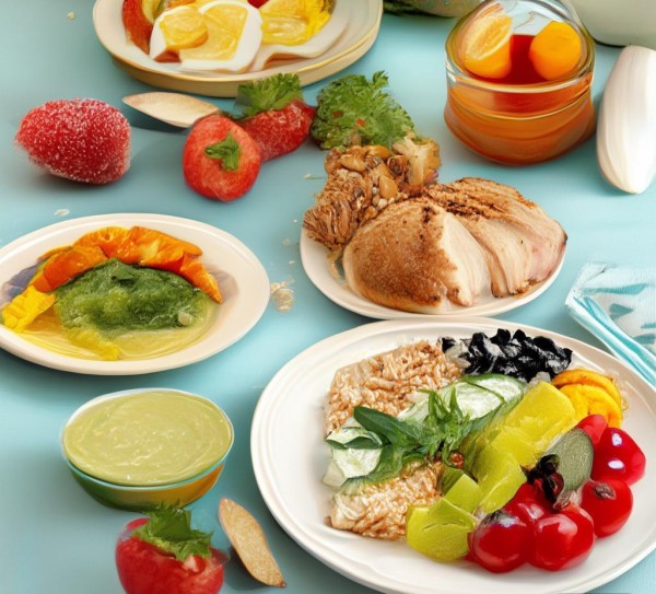 宝宝辅食清单，一日三餐均衡营养，营养搭配科学，助力宝宝健康成长。