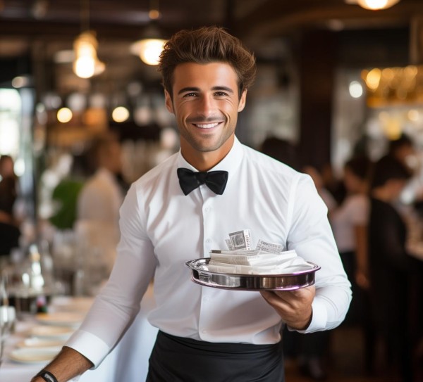 餐厅服务员收台快的 tips，从穿着到态度的完美结合！