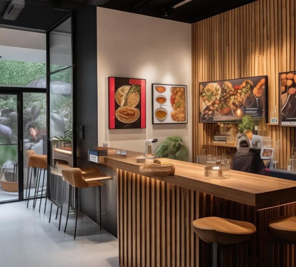 5平方餐饮店，智慧生活与美学的完美融合